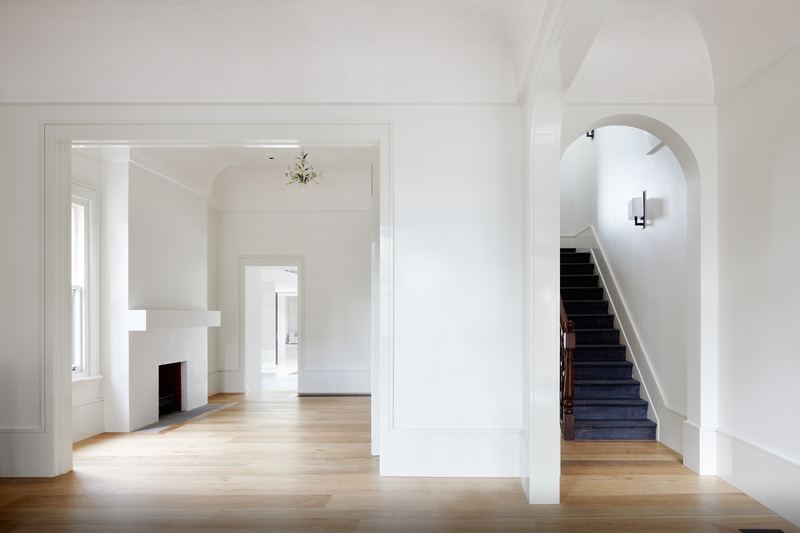 Custom stair detail